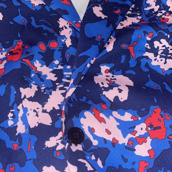 Women Floral Two Piece Blazer Set - Picture 5 of 8